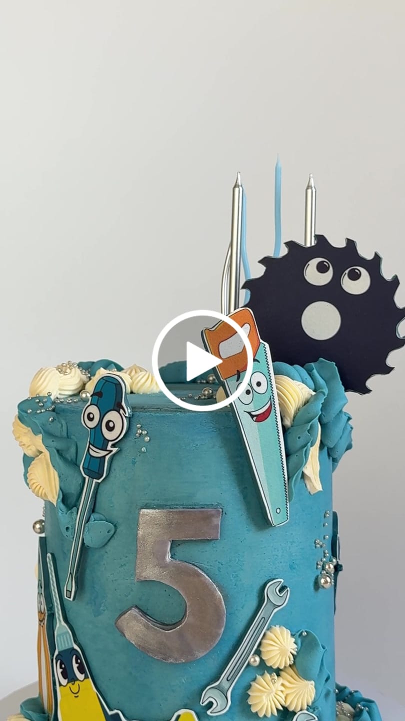 Customer video review of A4 Rectangle Custom Edible Icing Image