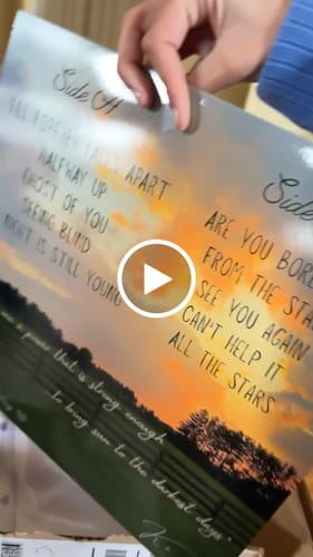 Customer video review of Custom Vinyl Records