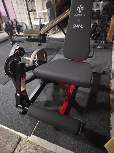 Customer photo review of TAWERET™  1:1 Cable Ratio Leg Extension and Curl Machine