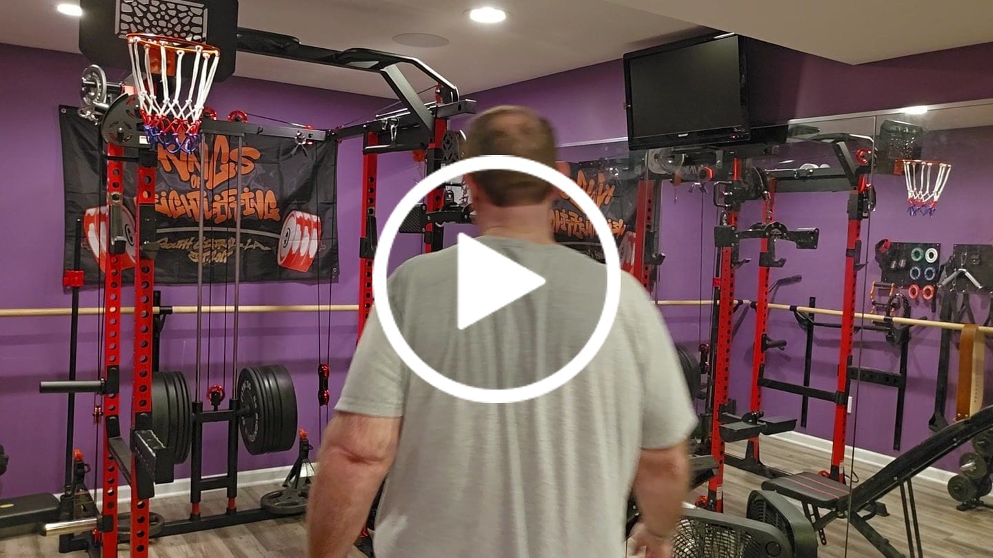 Customer video review of Back Bar