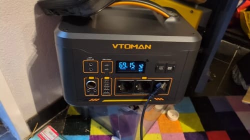 Customer photo review of Station électrique portable VTOMAN Jump 2200