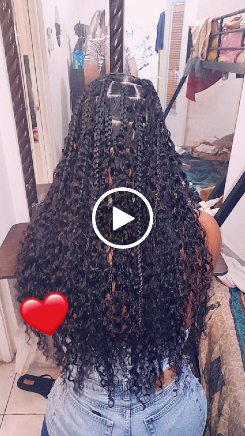 Customer video review of Human Crochet Hair Natural Wave