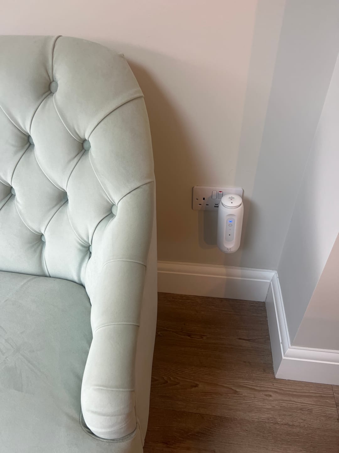 Customer photo review of ZenPlug – The Smart, Waterless Plug-In Diffuser