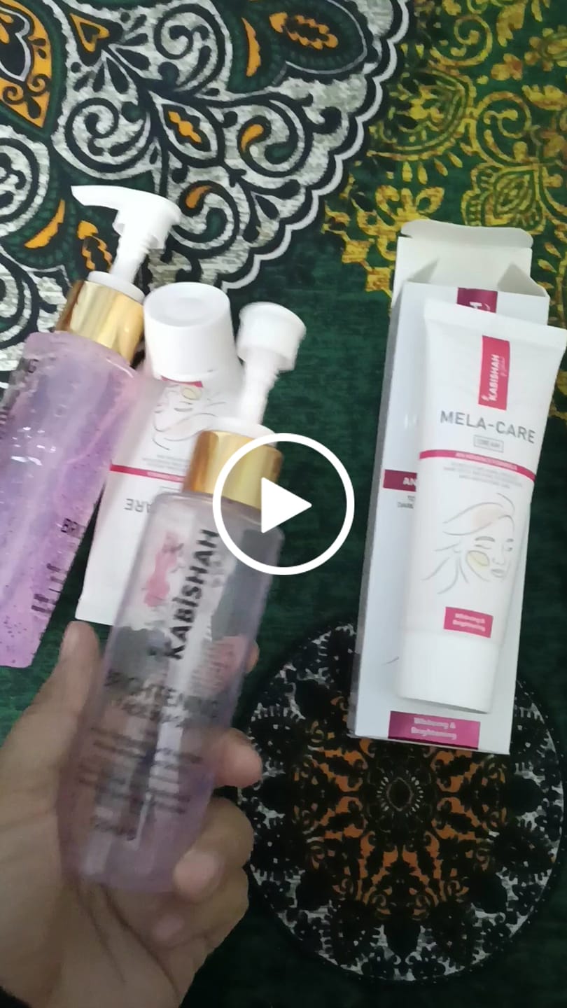 Customer video review of Gluta Dual Bright Serum