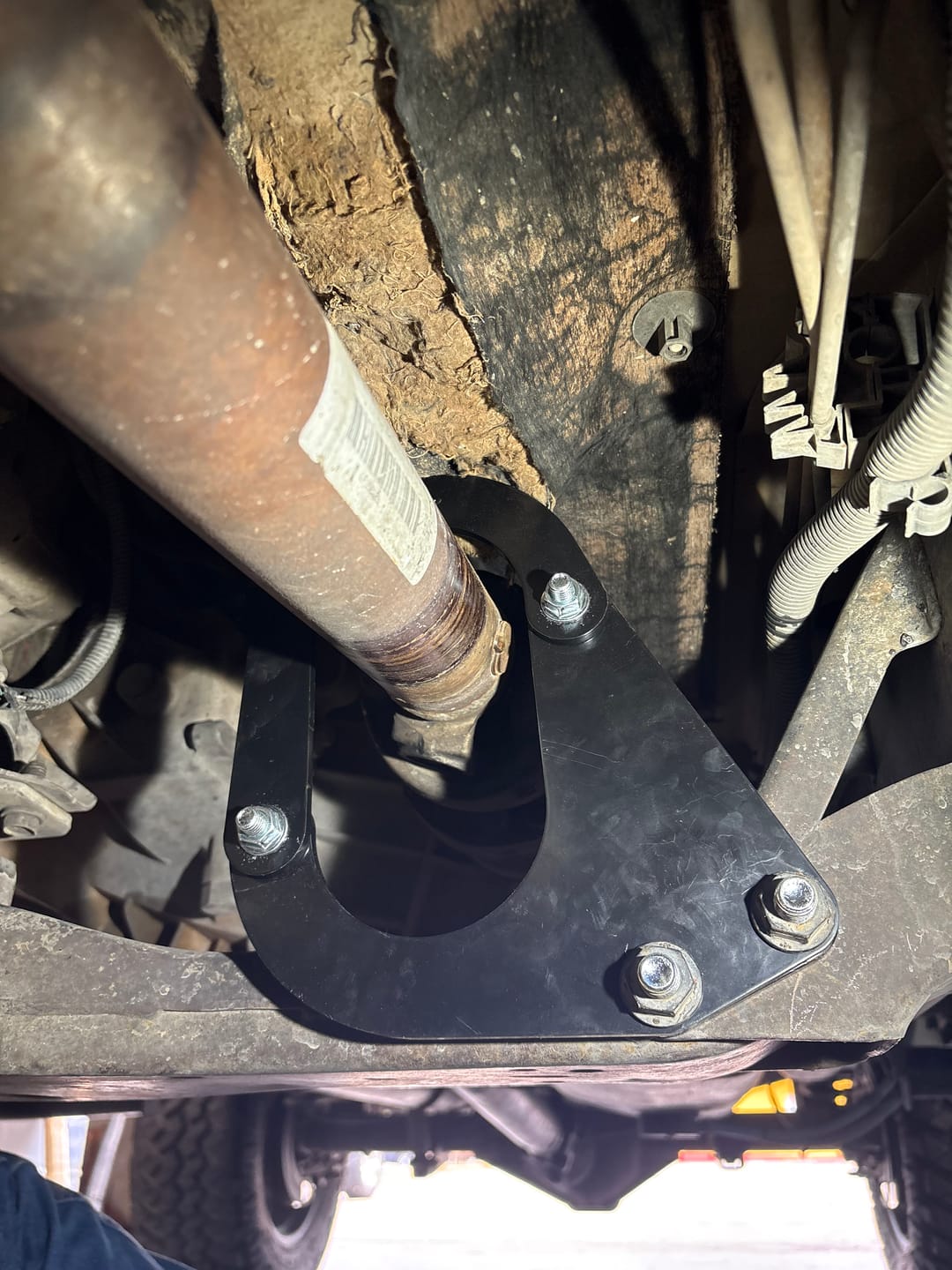 Customer photo review of 2003-2013 Ram 2500, 2003-2012 Ram 3500 Front Driveshaft Loop Kit