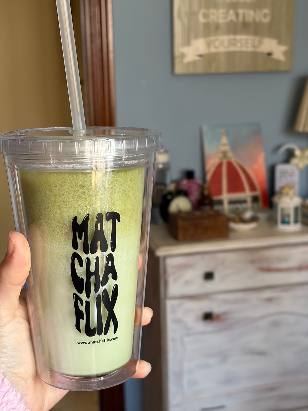 Customer photo review of Vaso Oficial de Matchaflix