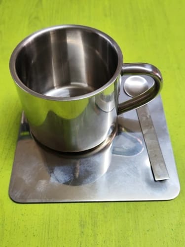 Customer photo review of Eterno Edelstahl Kaffee-Set