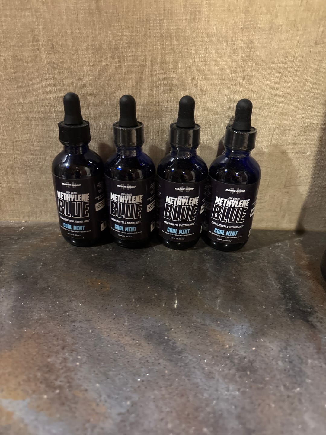 Customer photo review of Damn Good™ Methylene Blue (Cool Mint)