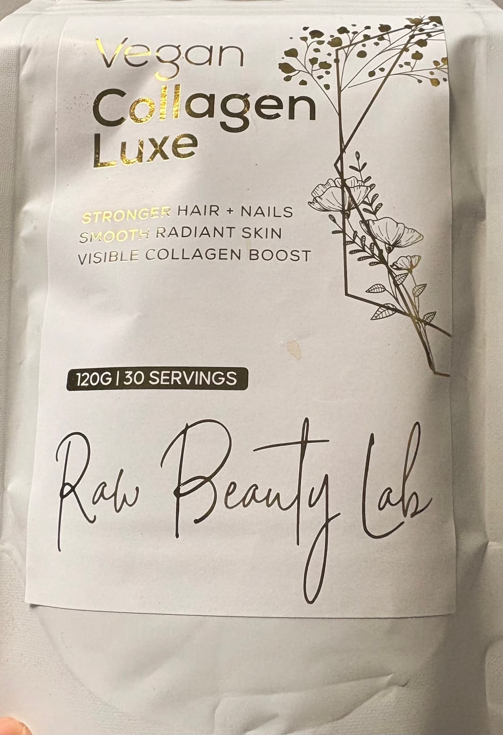 Customer photo review of Vegan Collagen - Luxe