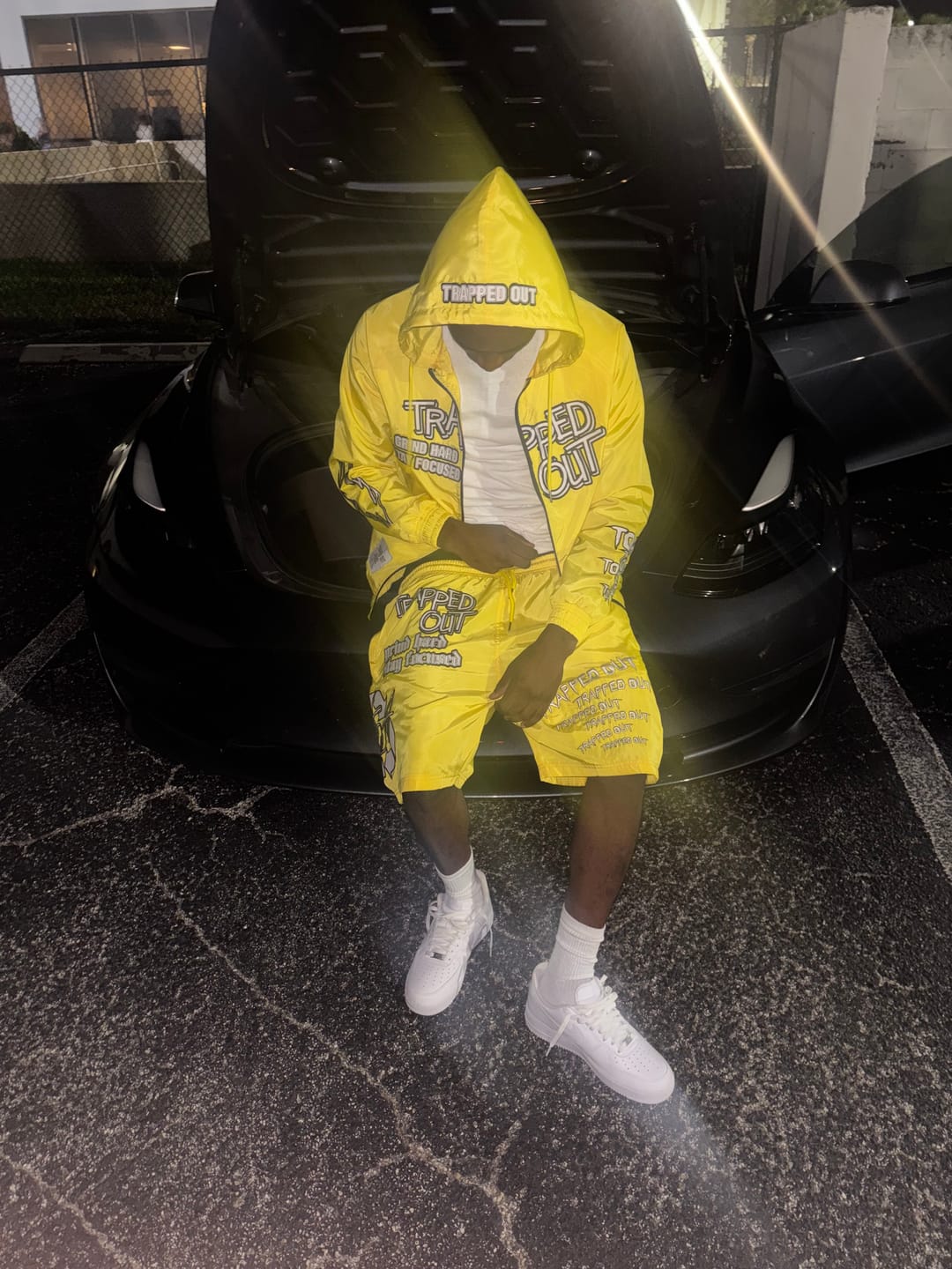 Customer photo review of Windbreaker Shorts