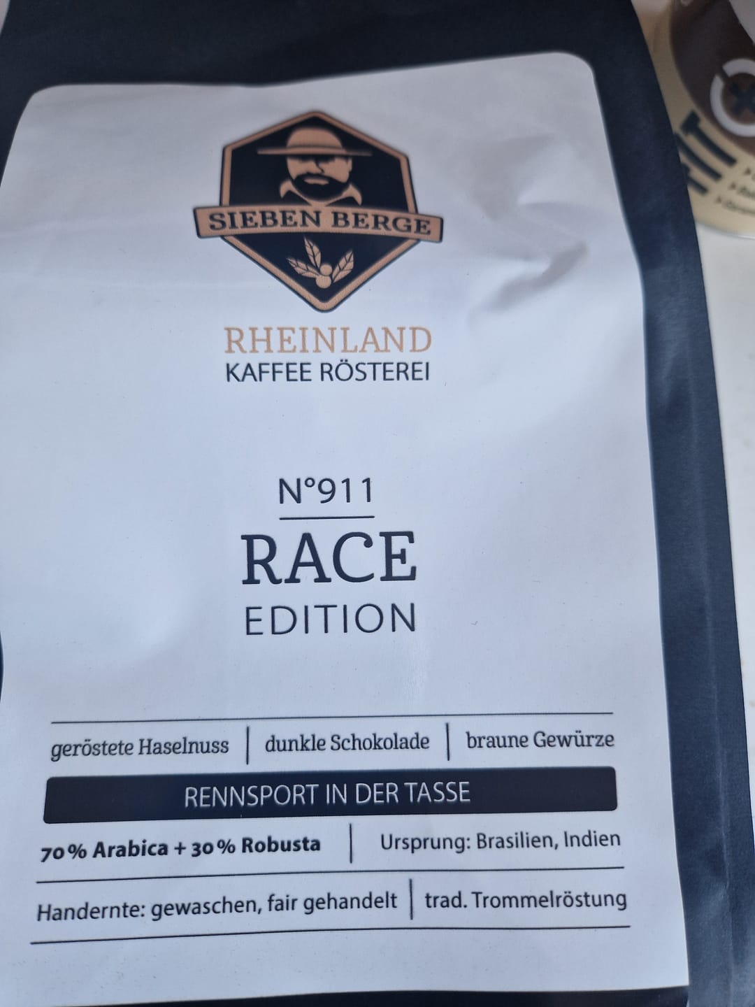 Customer photo review of N°911 RACE EDITION Espresso Bar Mischung