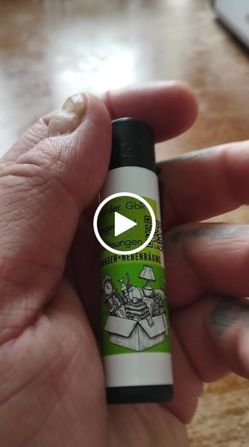 Customer video review of Personalisierter Clipper