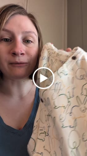 Customer video review of short bodysuit | bunnies