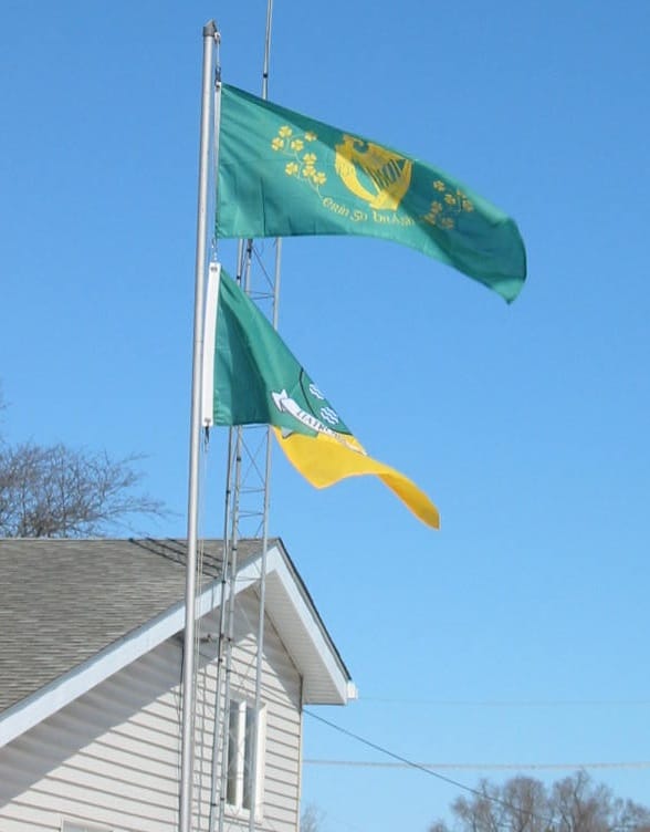 Customer photo review of Erin Go Bragh Flag