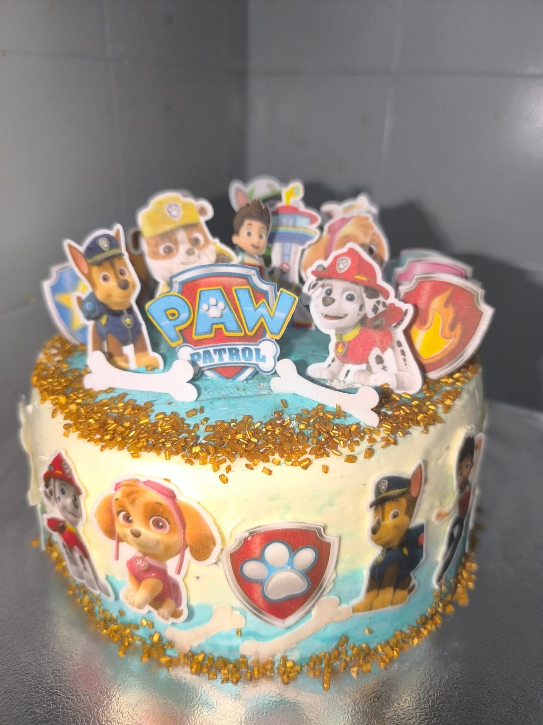 Customer photo review of Βρώσιμα σχέδια σετ Paw patrol 30 τεμ.