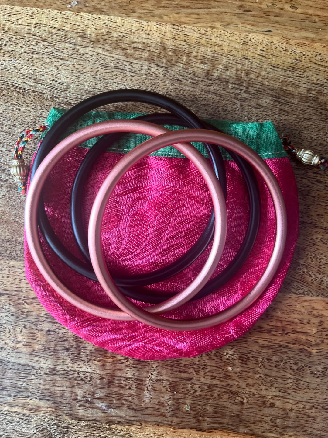 Customer photo review of Extra Large Metal Sling Rings