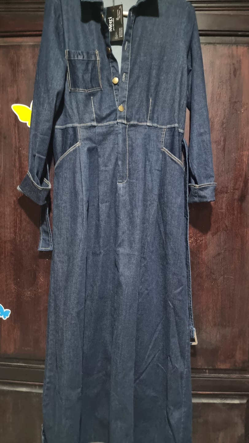 Customer photo review of Robe Denim Élégance