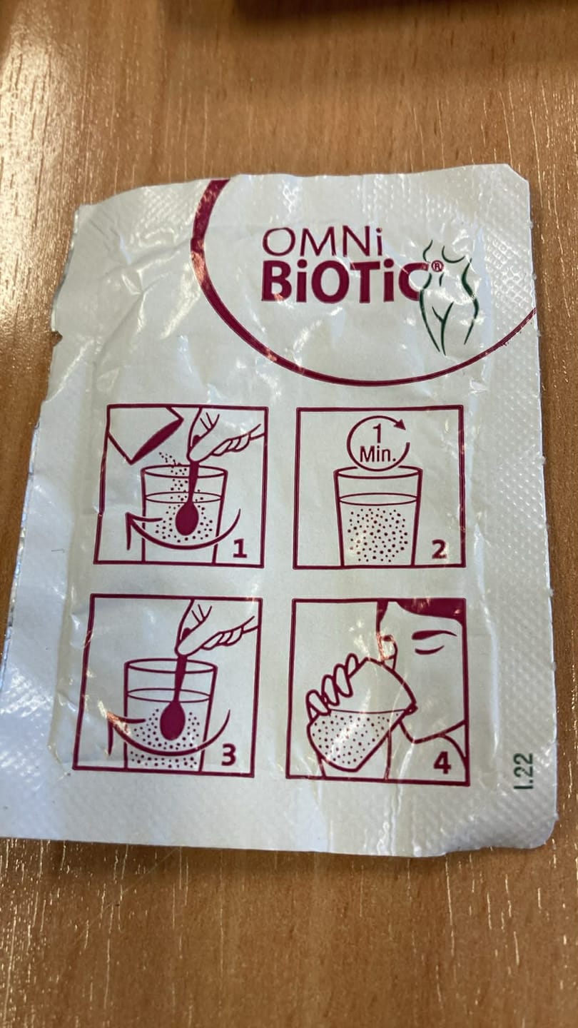 Customer photo review of OMNi-BiOTiC® FLORA plus INT