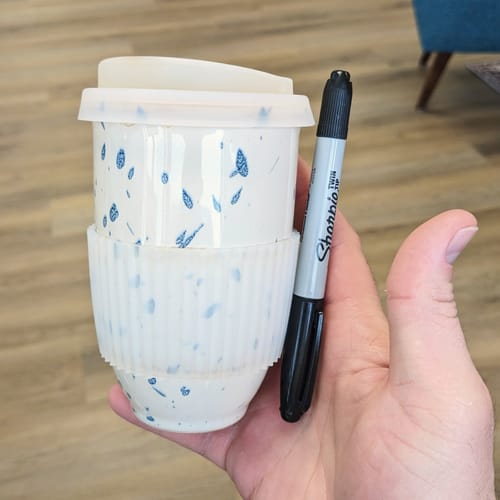 Customer photo review of Orchid Cup 12oz