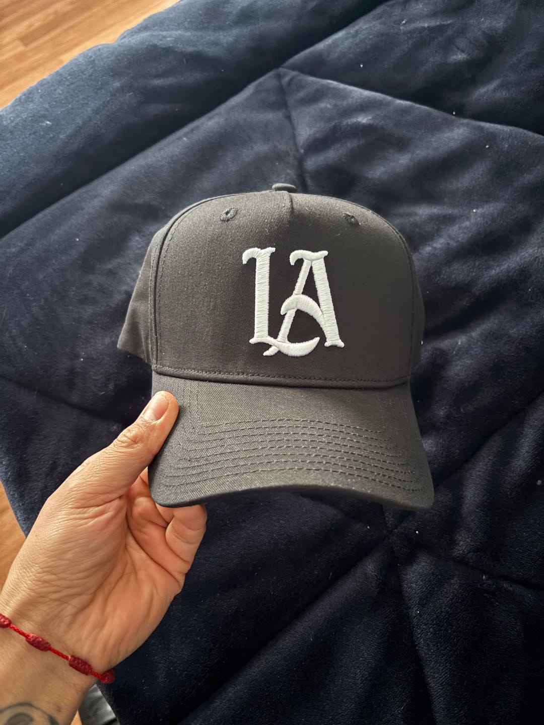 Customer photo review of 920 A-Frame LA Snapback Hat 2.0
