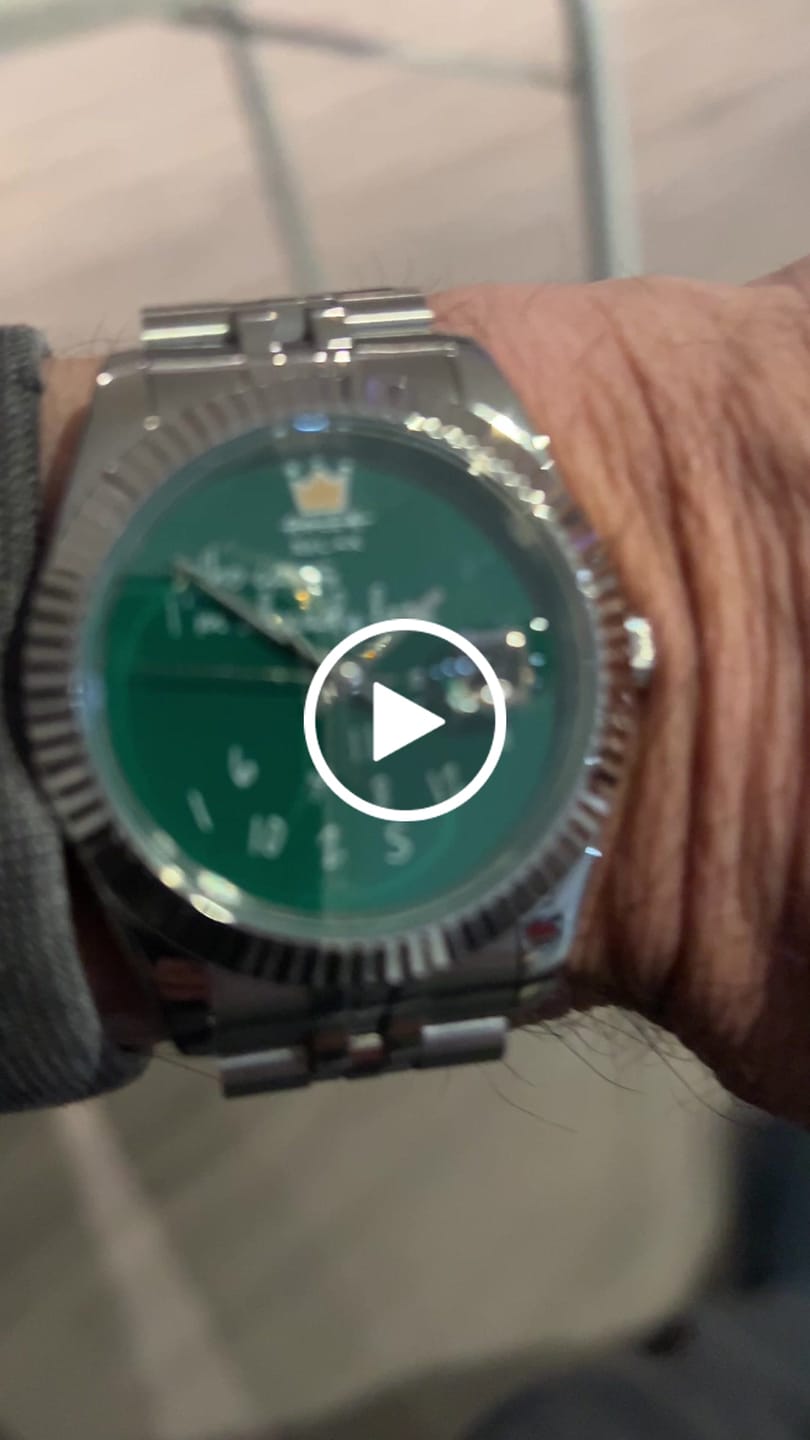 Customer video review of EONDATE MAXI CLASSIC WATCH