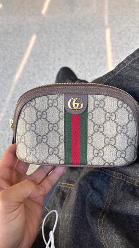 Customer photo review of ophidia small 17cm comestic pouch beige monogram canvas