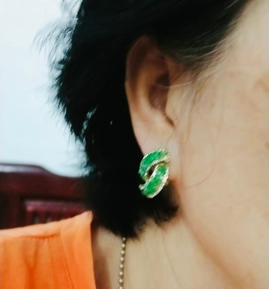 Customer photo review of Aith Earrings