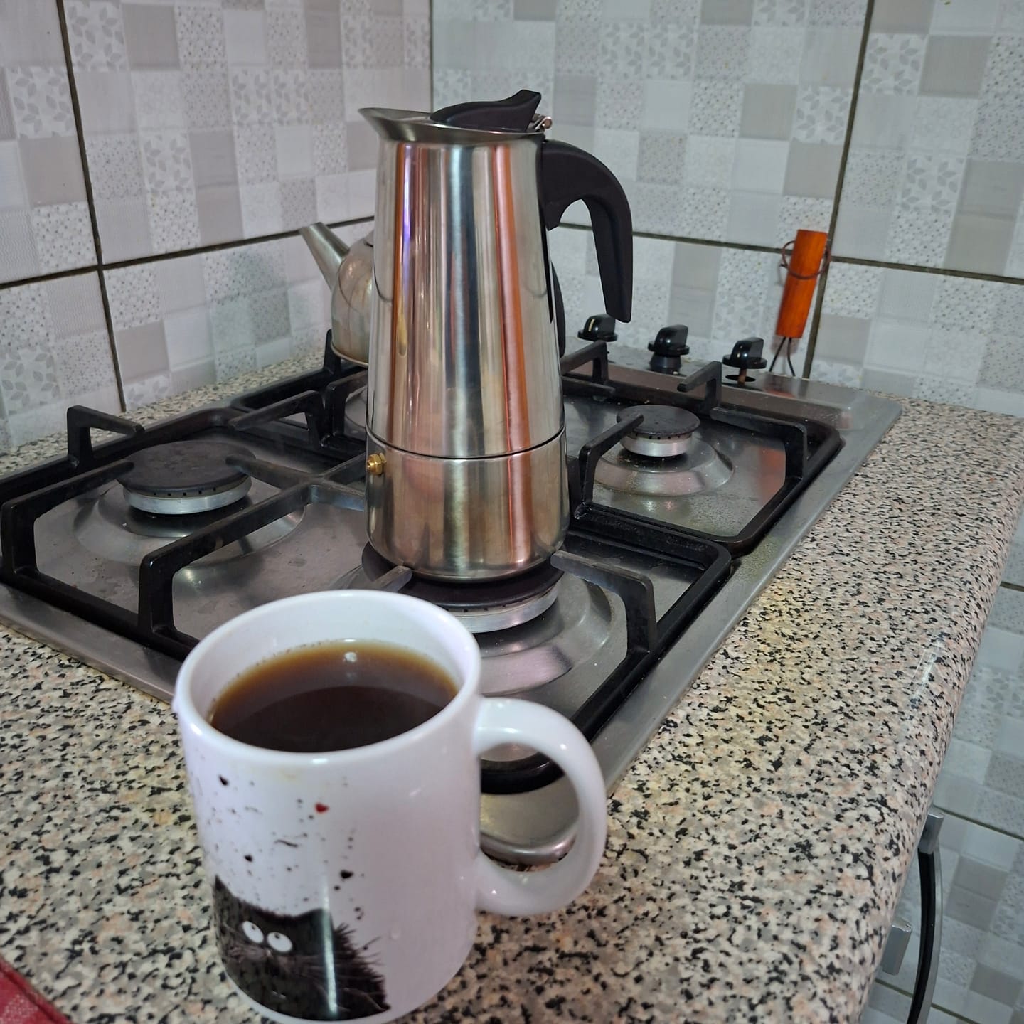 Customer photo review of Café en grano Brasil 1kg