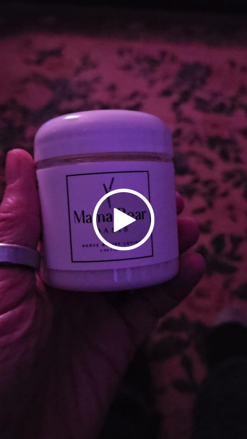 Customer video review of 6 Pack - Mama Bear Nerve Relief Lotion