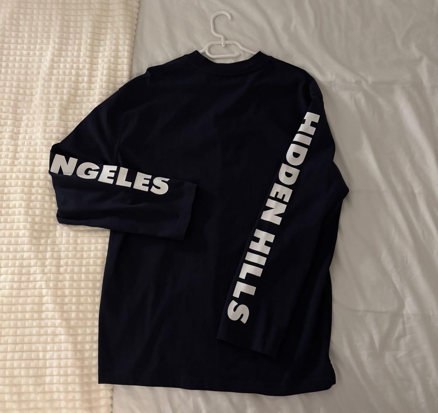 Avis client avec photo sur le T-SHIRT À MANCHES LONGUES NAVY