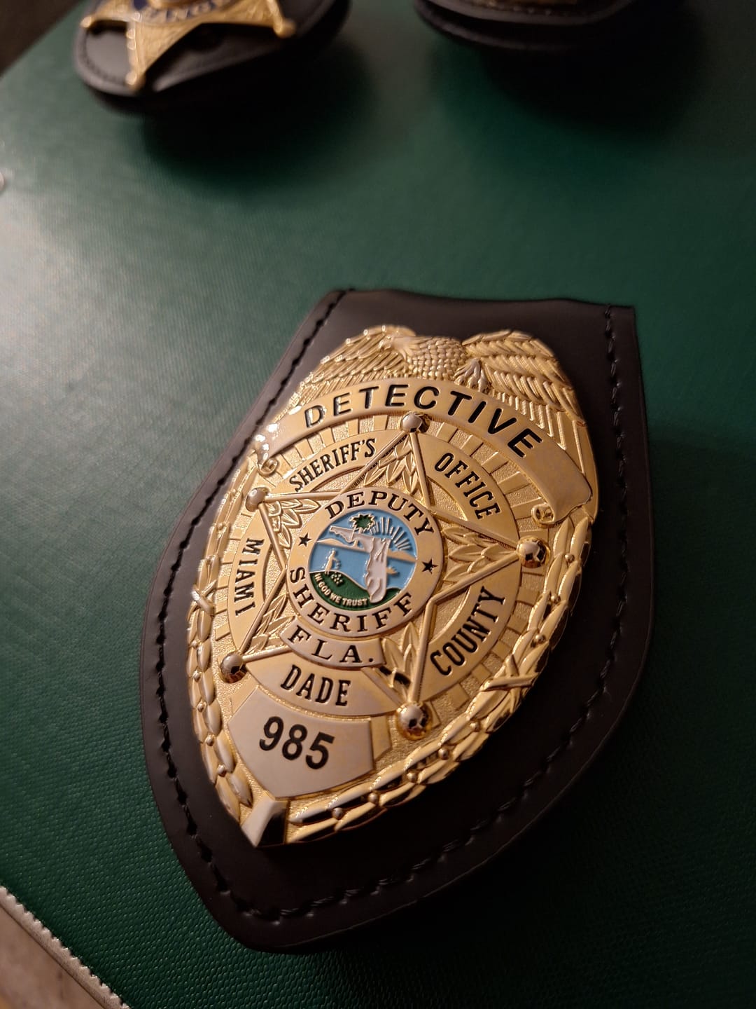 Customer photo review of MDSO Detective Miami Dade Sheriff’s Office Badge