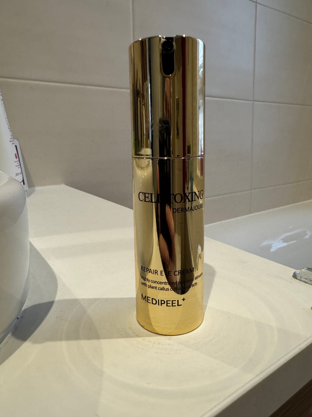 Customer photo review of Nostiprinošs acu krēms ar cilmes šūnām Medi-Peel Cell Toxing Dermajours Repair Eye Cream