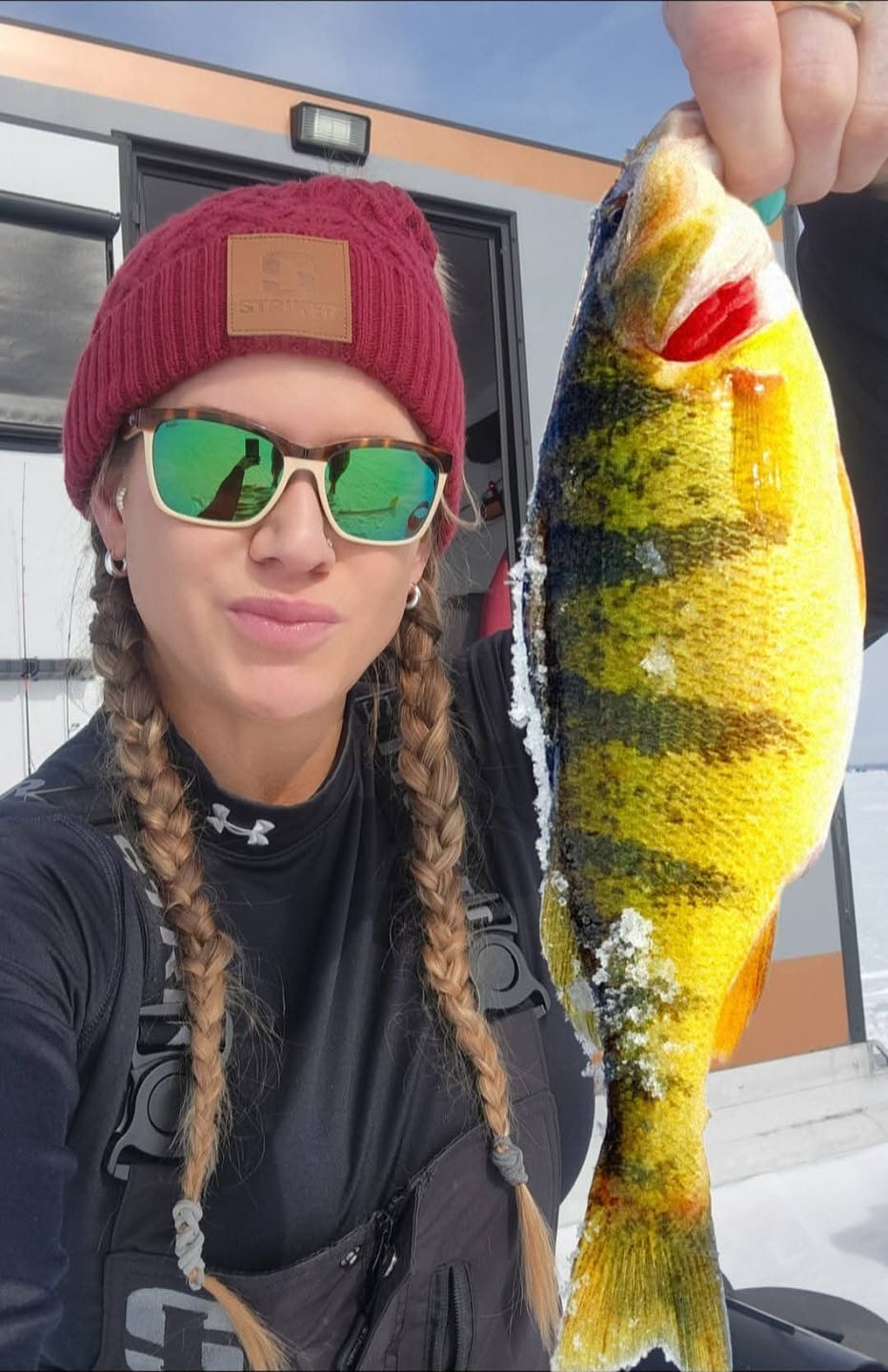 Customer photo review of Custom Carbon Ice Rod