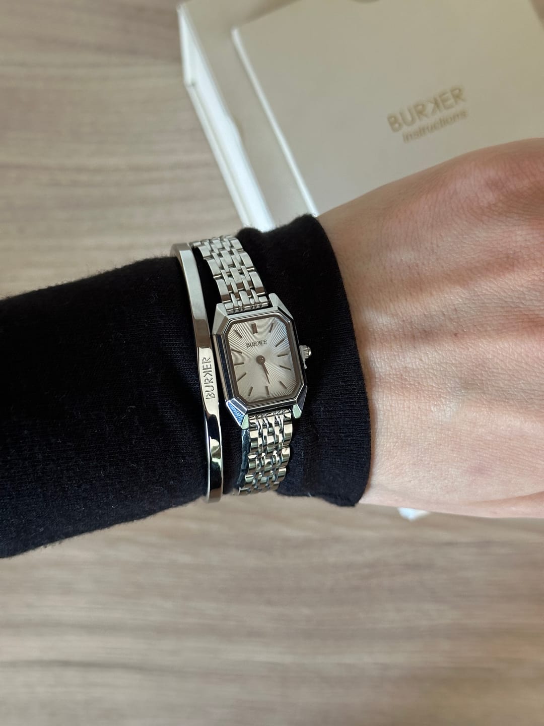 Customer photo review of Isabell Petite Silver