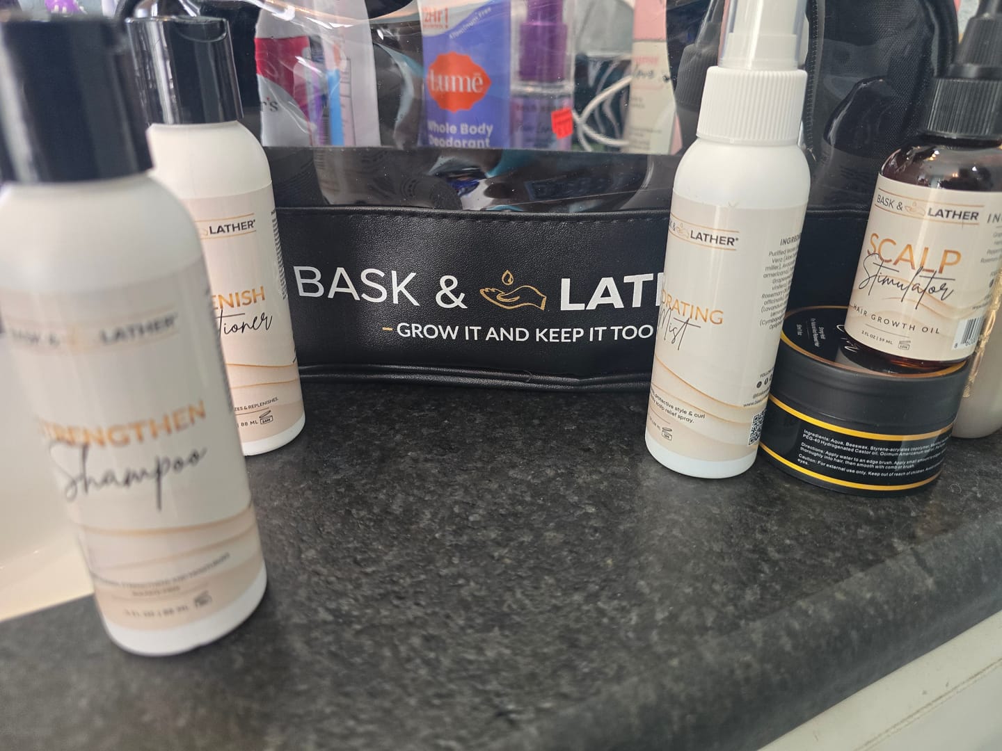 Customer photo review of On-The-Go Travel Essentials Kit