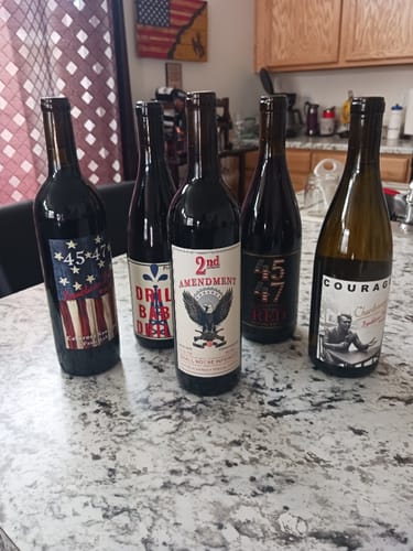 Customer photo review of '2nd Amendment' Cabernet Sauvignon