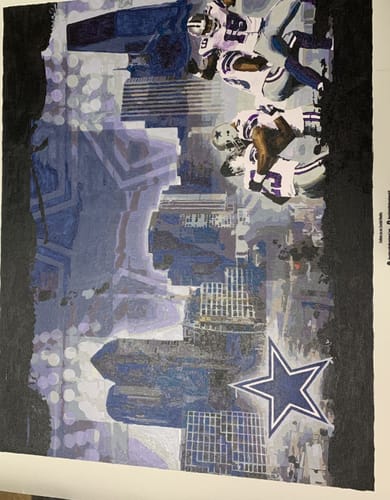 Customer photo review of Custom Paint By Numbers - Personalized Pet Portraits