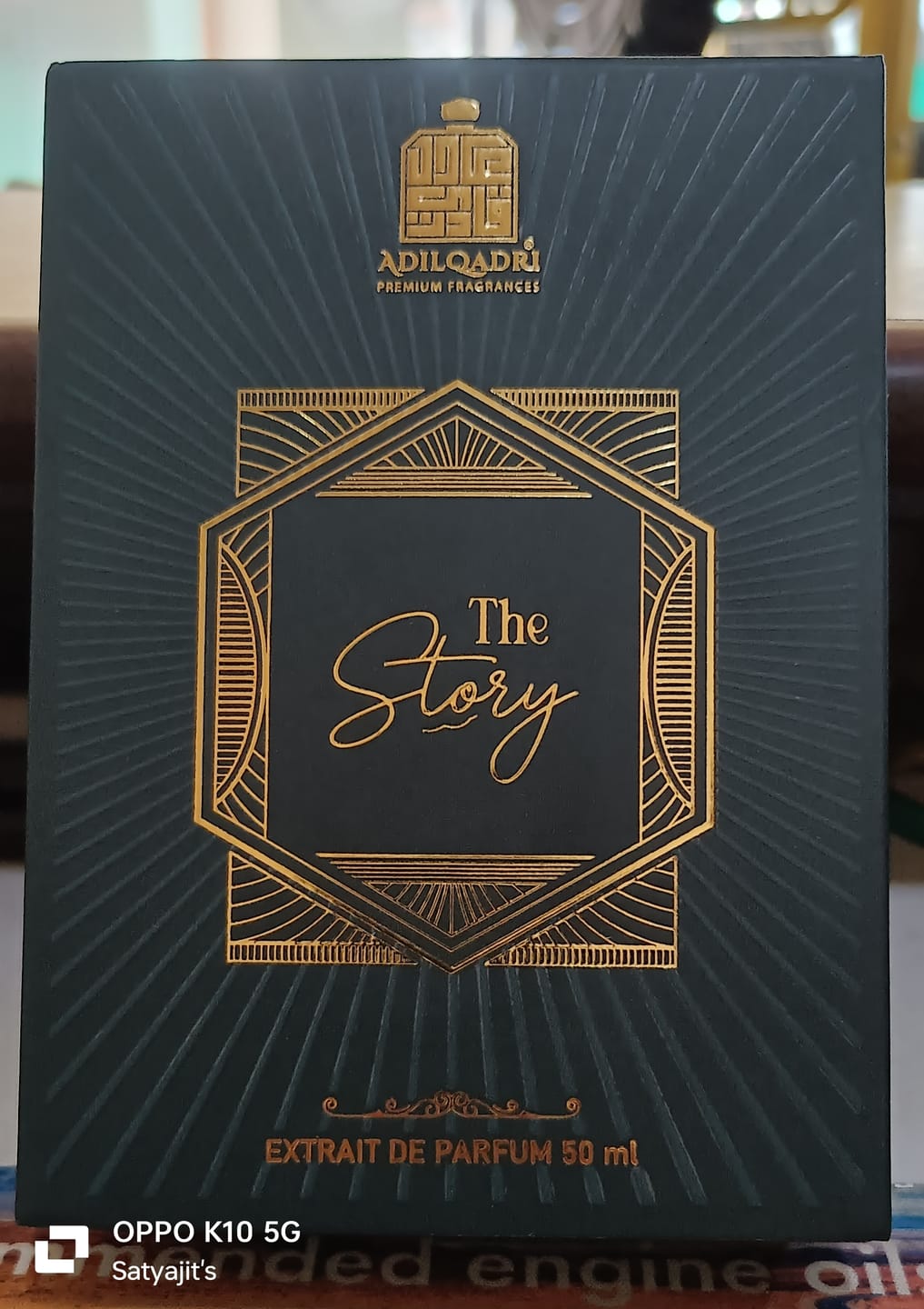 Customer photo review of The Story Perfume Spray 50 ML