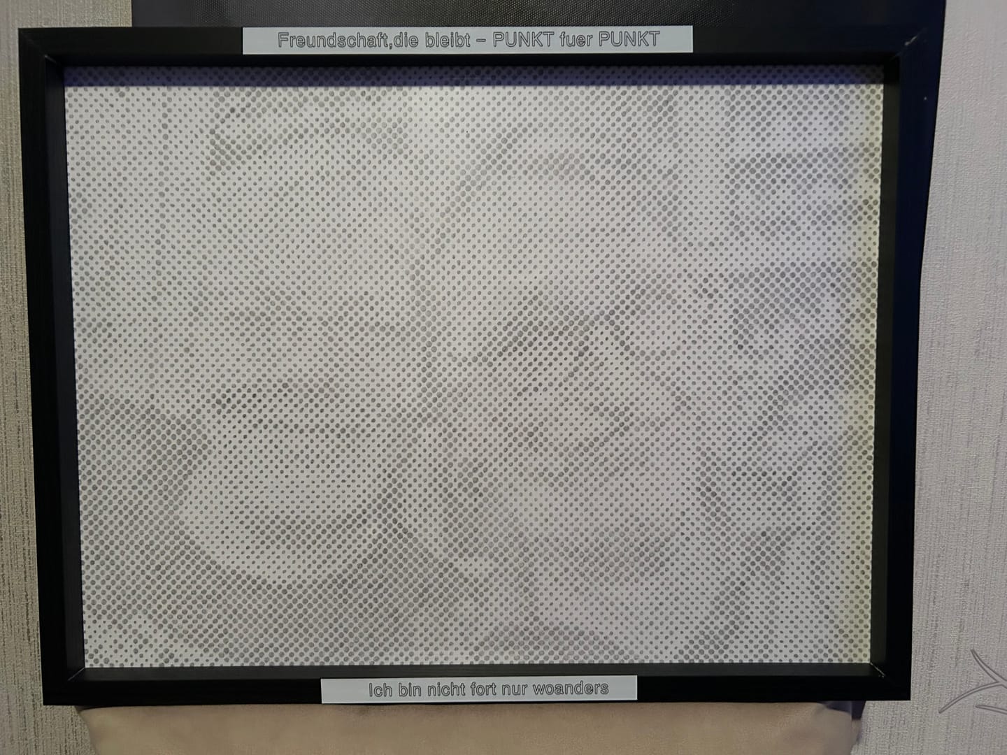 Customer photo review of Custom Photo Dot Painting Kit
