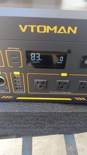 Customer photo review of Station électrique portable VTOMAN Jump 2200