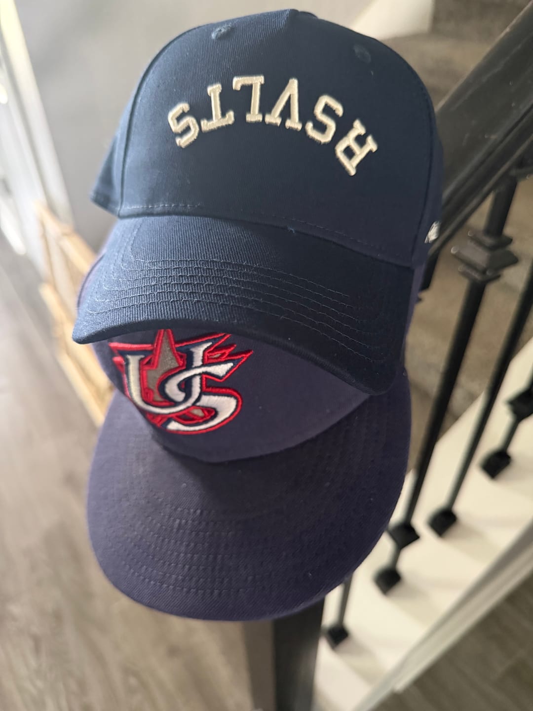 Customer photo review of The Flip – 5-Panel Curved Brim Hat