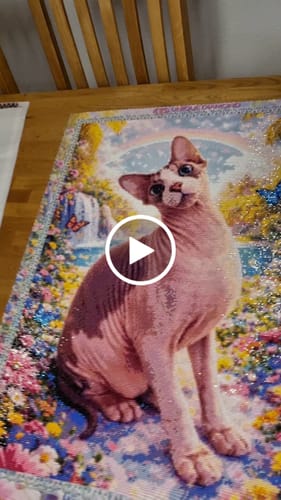 Customer video review of Diamond Painting Eigenes Bild