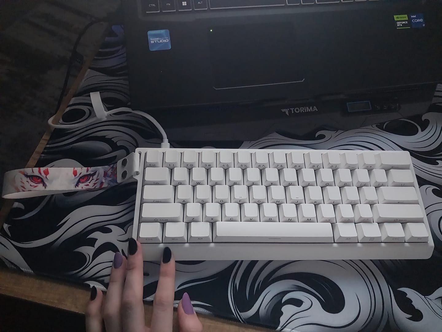 Customer photo review of FGG Madlions MAD60/68 Klavye (Manyetik Switch / HE)