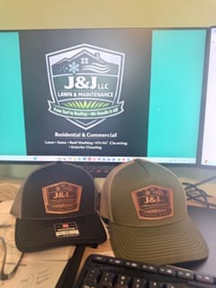 Customer photo review of Richardson 112 Genuine Leather Patch Hats Laser Engraved