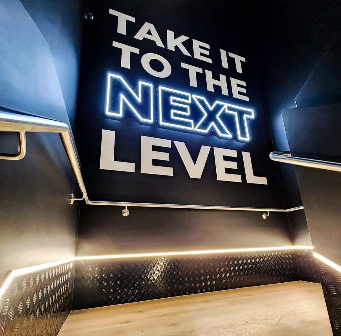 Customer photo review of Custom Neon Sign