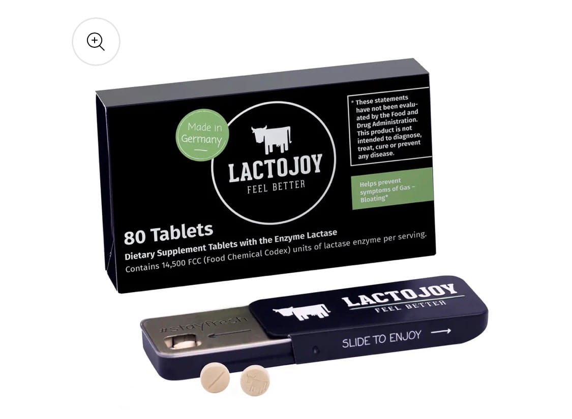 Customer photo review of LactoJoy Lactase Pills - 14.500 FCC - 45 pcs