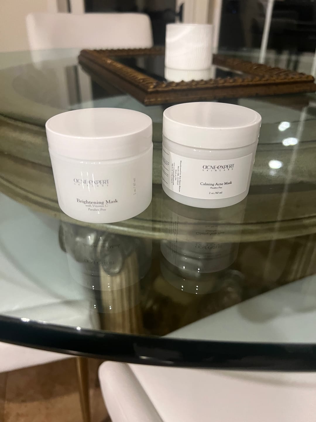 Customer photo review of BRIGHTENING MASK w/ VITAMIN C