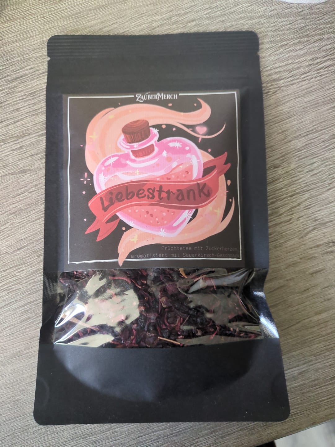 Customer photo review of Liebestrank - Zaubertrank Teemischung 80g