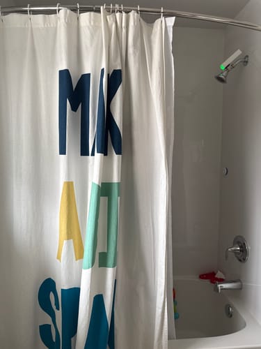 Customer photo review of The Shower Wizard - Shower Timer with Shut off Valve