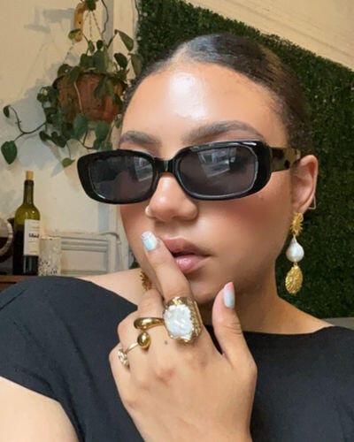 Customer photo review of Crossover 18k Gold Ring